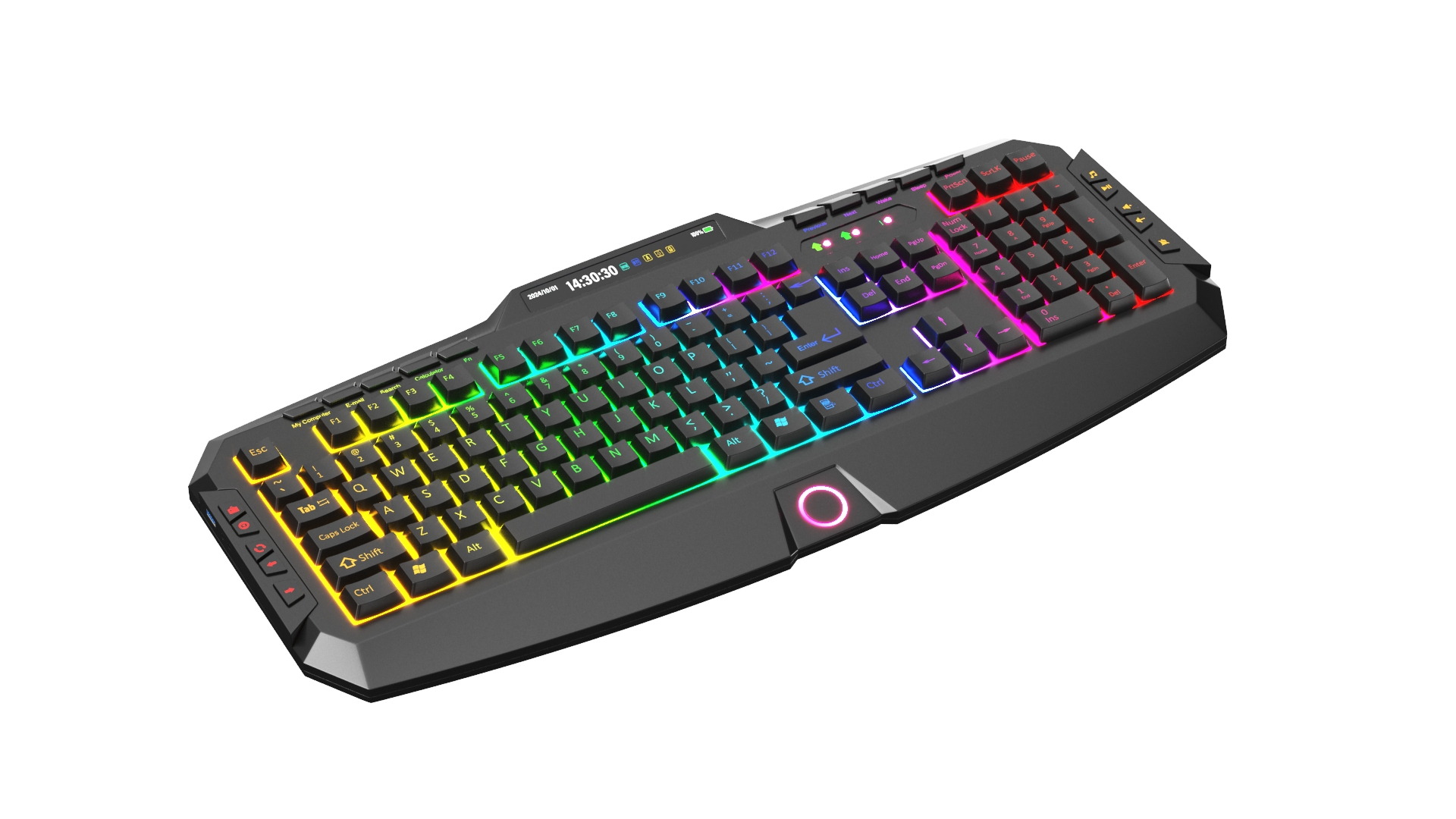 Detailed Gaming Keyboard And Mouse 3D Model TurboSquid 2301075