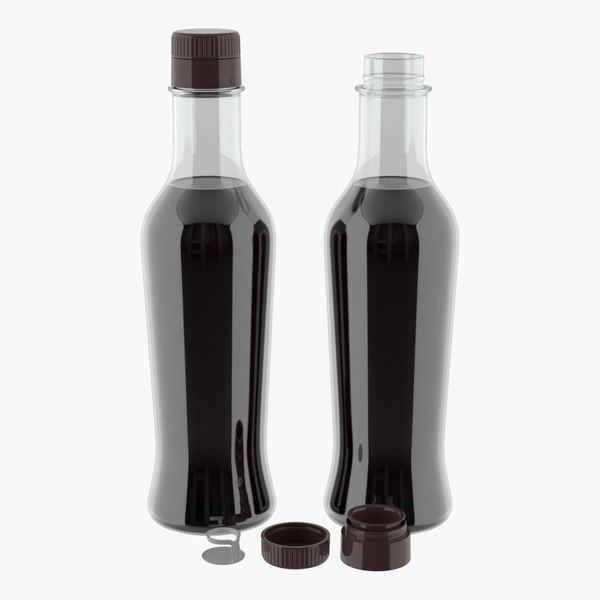 soy sauce bottle 3D model