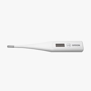 3d digital thermometer model