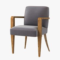Jacques Quinet  Dining Armchair