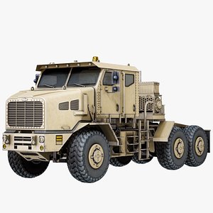 Oshkosh M1070 Heavy Equipment Transporter Truck Vehicle PBR