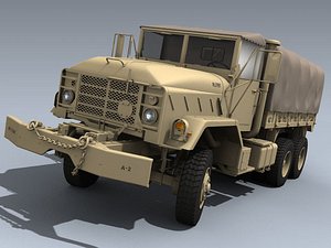 army m925 desert 3d model