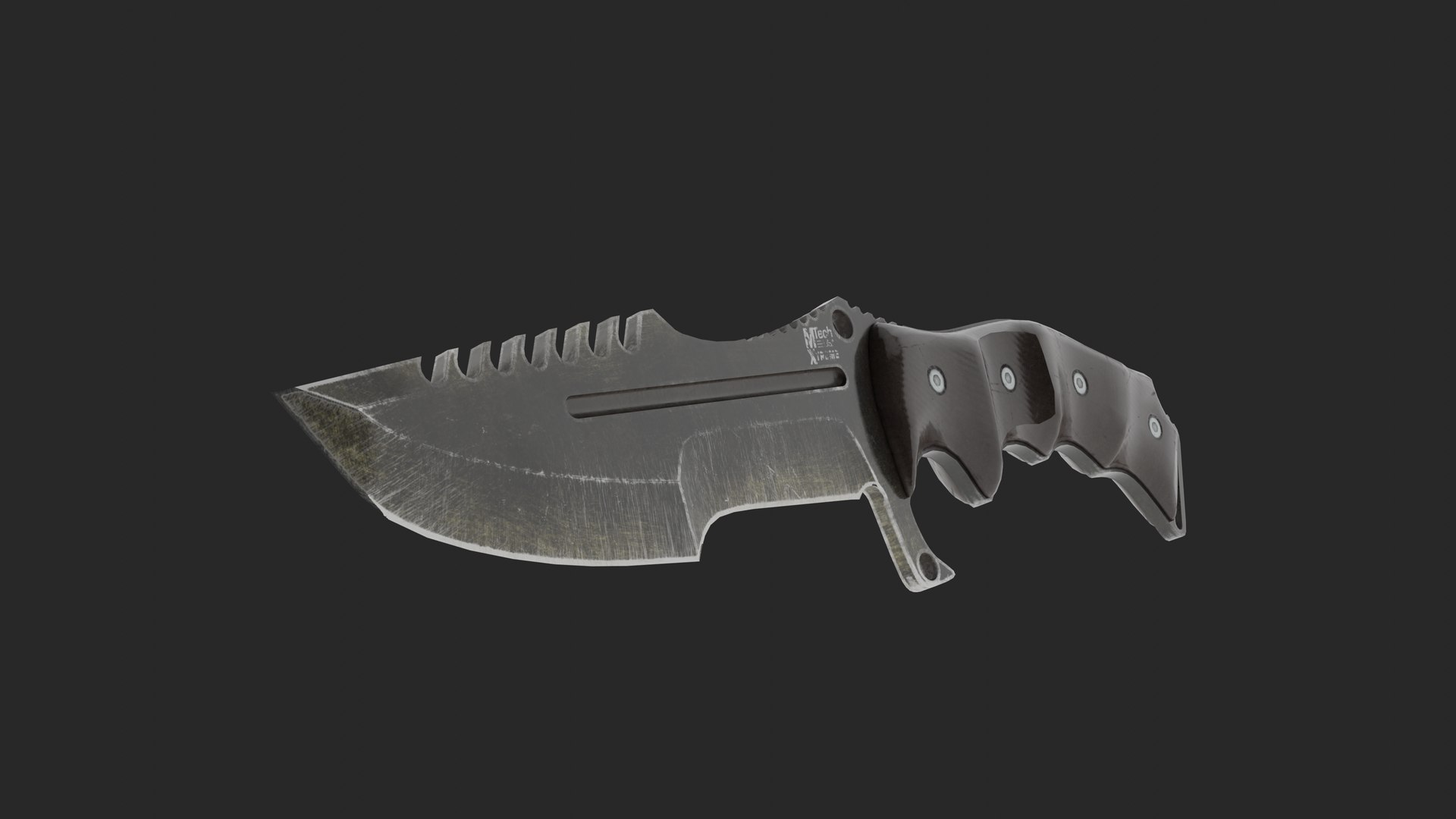Tactical knife 3D model - TurboSquid 1406785
