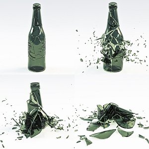 Bottle Crash Animation
