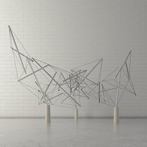 public sculpture 3D model