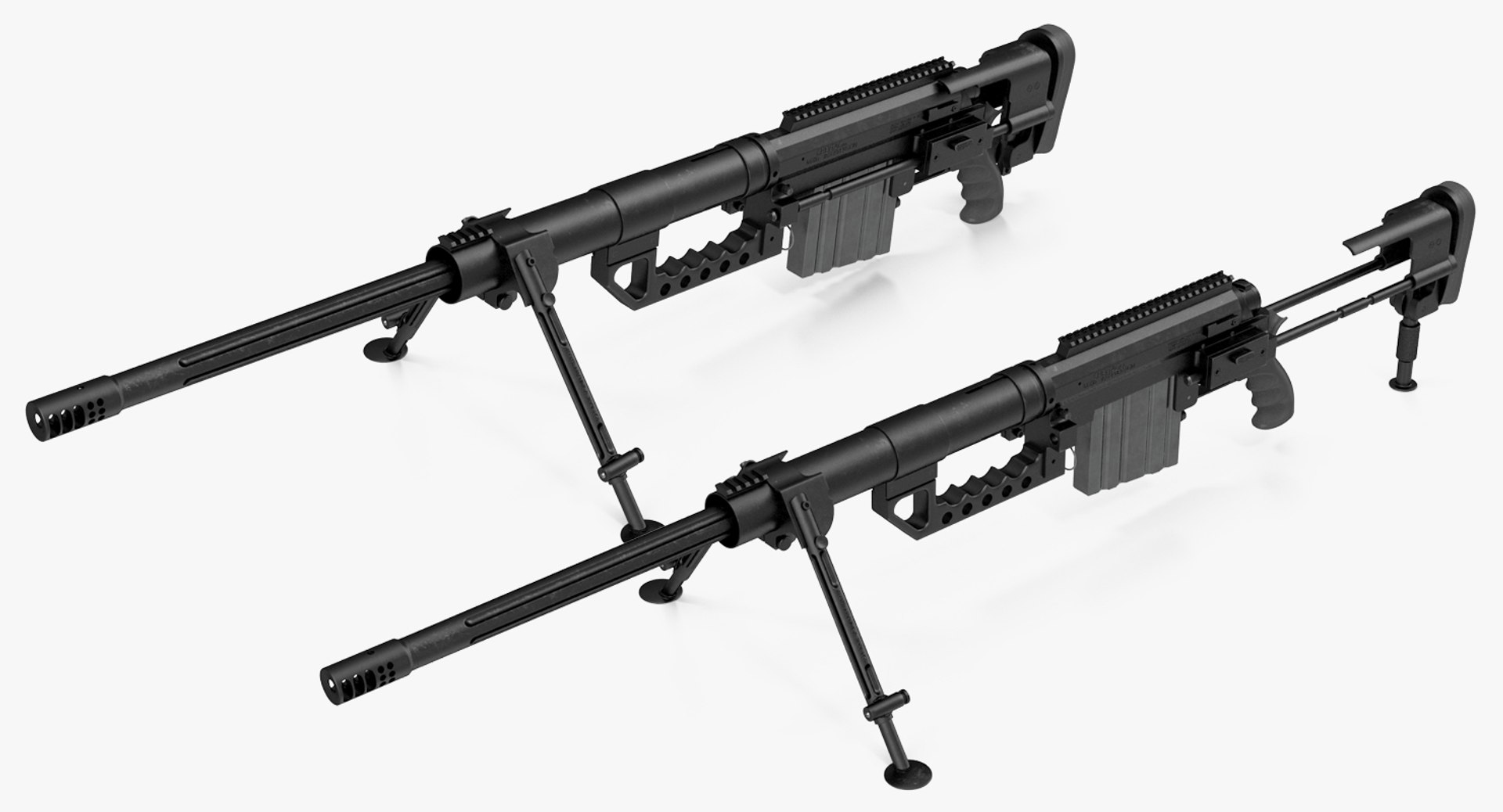 Rifle Cheytac Intervention M200 Model | 1144925 | TurboSquid