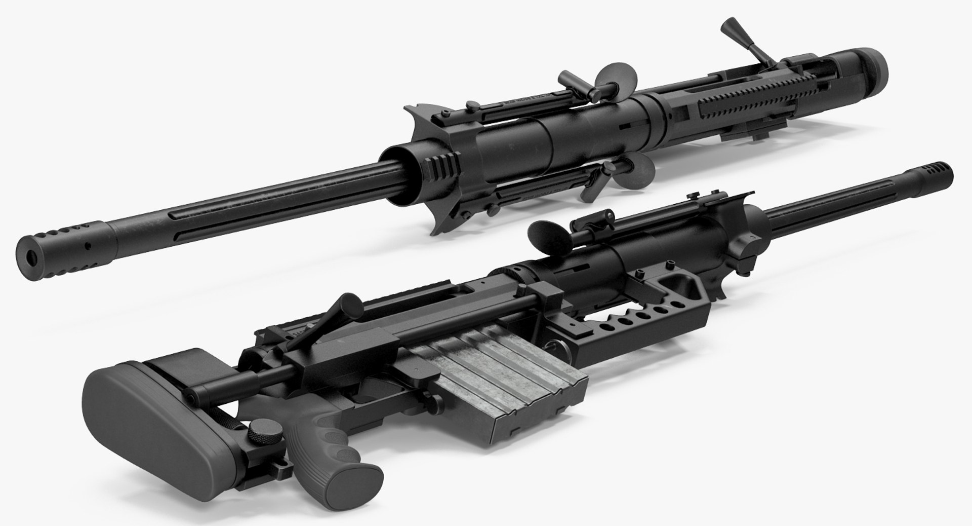 Rifle Cheytac Intervention M200 Model | 1144925 | TurboSquid