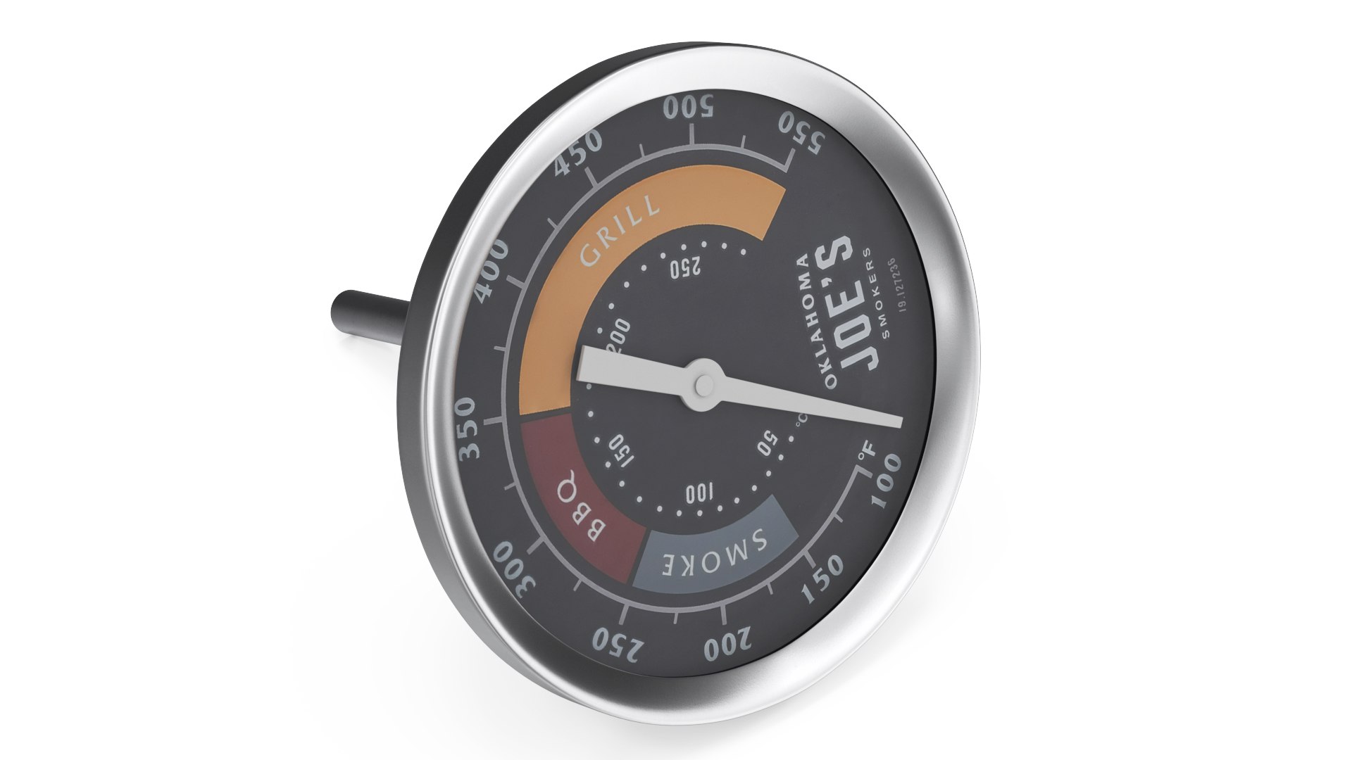 Oklahoma Joes Analog Temperature Gauge 3D model preview