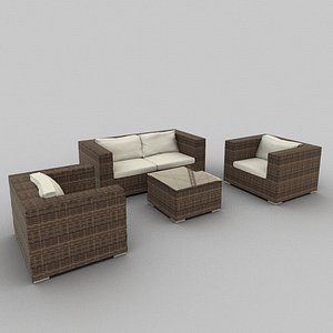 Rattan Seat Set 23