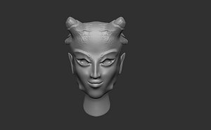 Face 3D model