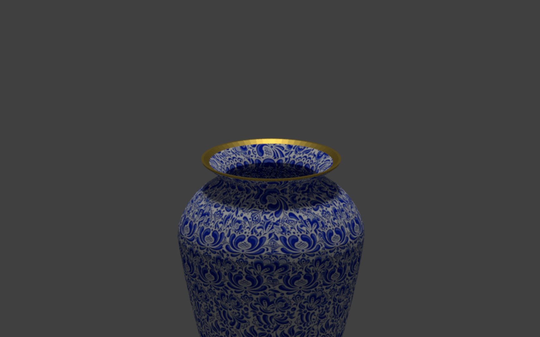 3D Porcelain Vase Model - TurboSquid 1339684