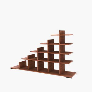 3D shelf shelving bookcase