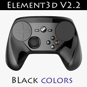 Steam Controller Element 3D V2.2