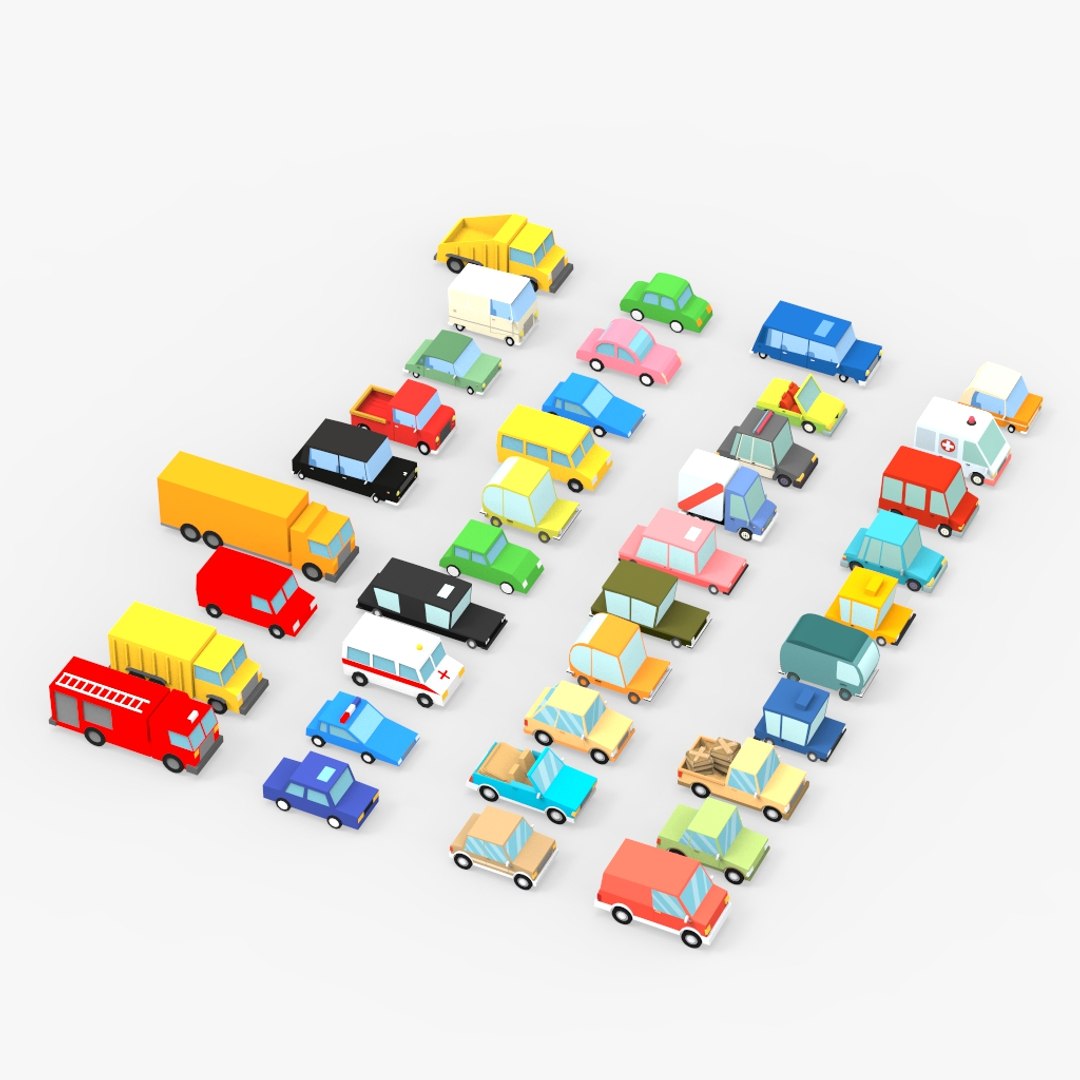 3D 39 cartoon cars https://p.turbosquid.com/ts-thumb/Xg/jxoY1o/YhXgOUba/1.465/jpg/1538301561/1920x1080/fit_q87/ec31f7dd233d5d958b0a535bafaea43290f0dfc8/1.465.jpg