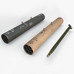 Missile Launcher M-260 3D model