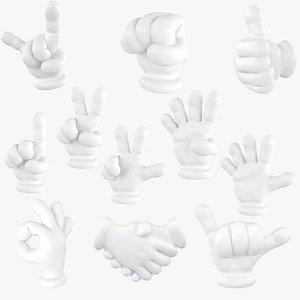 Hand Emoji Signs Collection