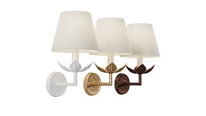 Carrick Leaf Wall Light