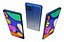 3D model Samsung Galaxy F62 All Colors Low Poly