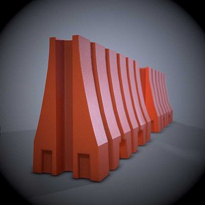 3D barrier model