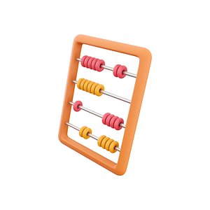 abacus 3D model