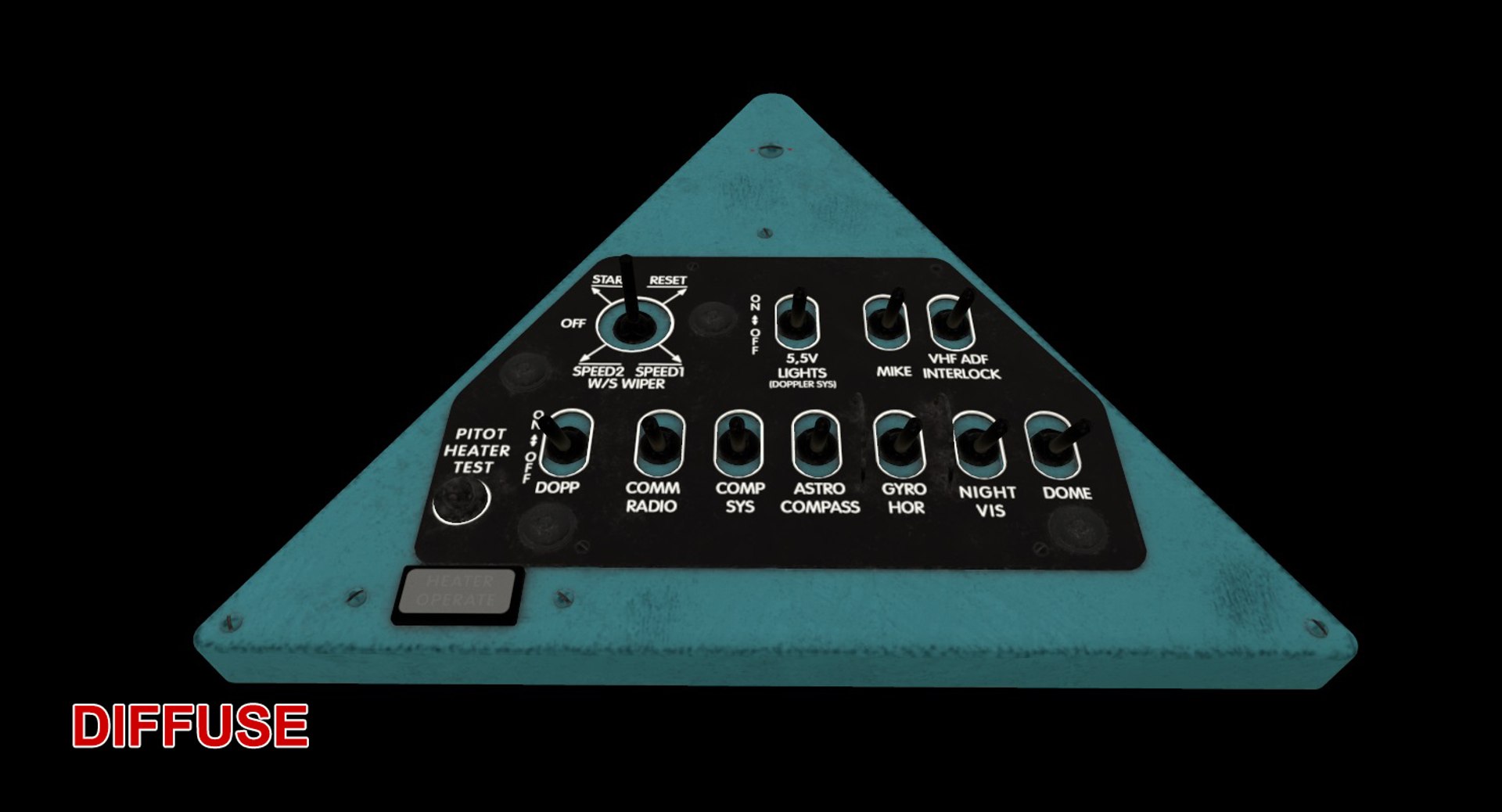 Right triangular panels board 3D model - TurboSquid 1362198