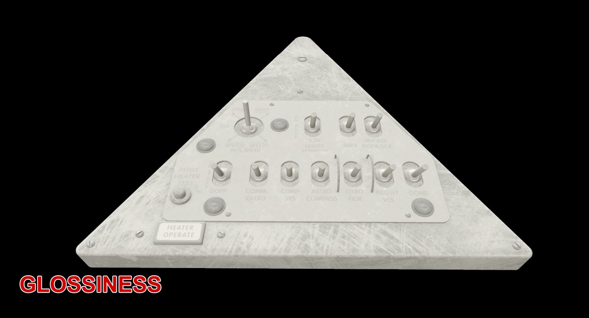 Right triangular panels board 3D model - TurboSquid 1362198