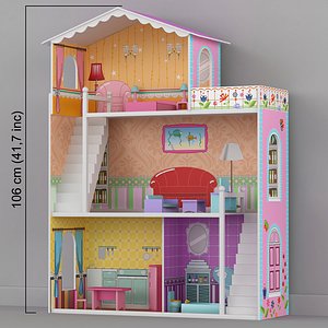 3D dolls house