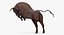 Bull Rigged for Cinema 4D