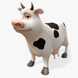 Real-Time Cartoon Cow