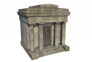 3D mausoleum pbr