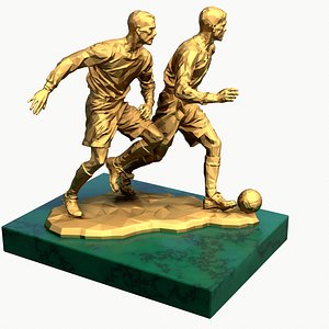 soccer trophy model