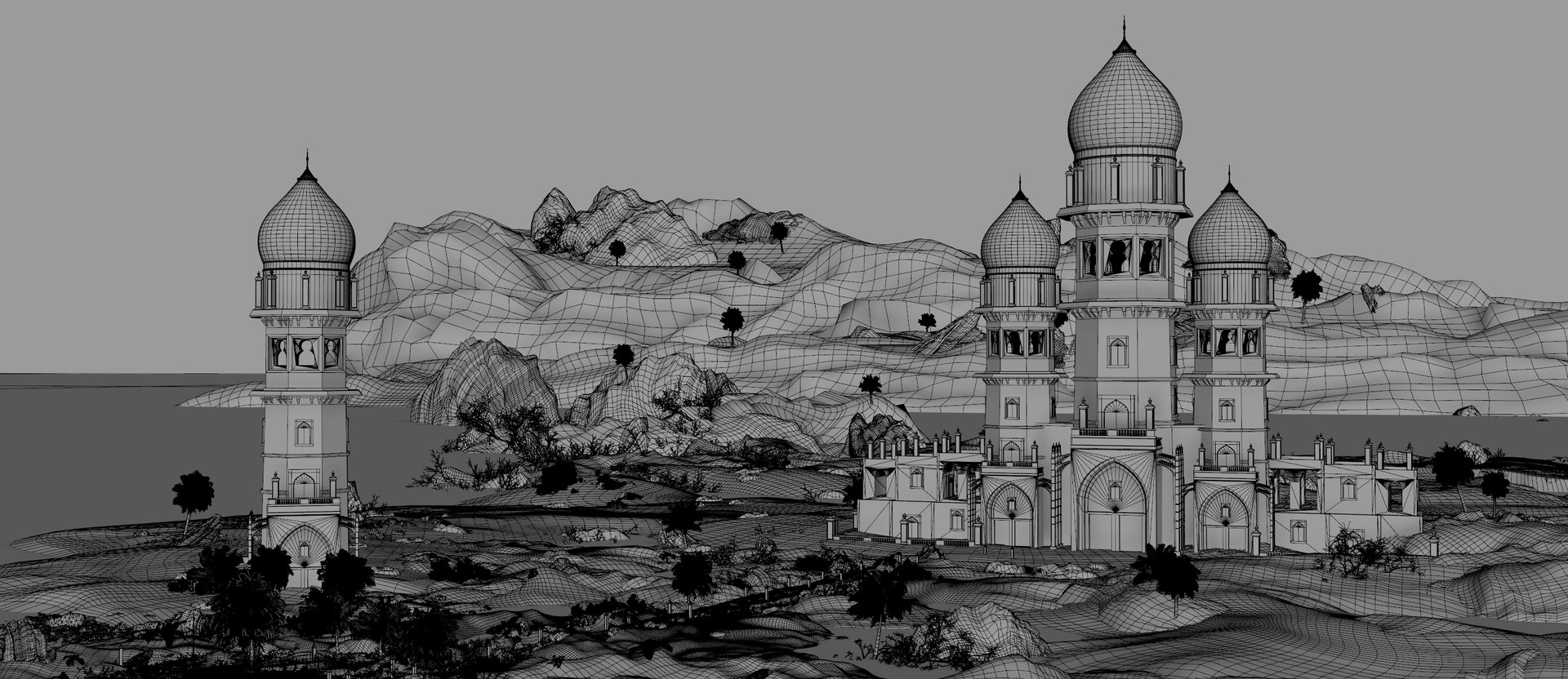 Fantasy Orient Palace Environment 3D model https://p.turbosquid.com/ts-thumb/Xh/L5Popy/Lc/aranialand15/jpg/1759576788/1920x1080/fit_q87/b4f429f224ec33de0618f5ea75e1ec480f8e027f/aranialand15.jpg