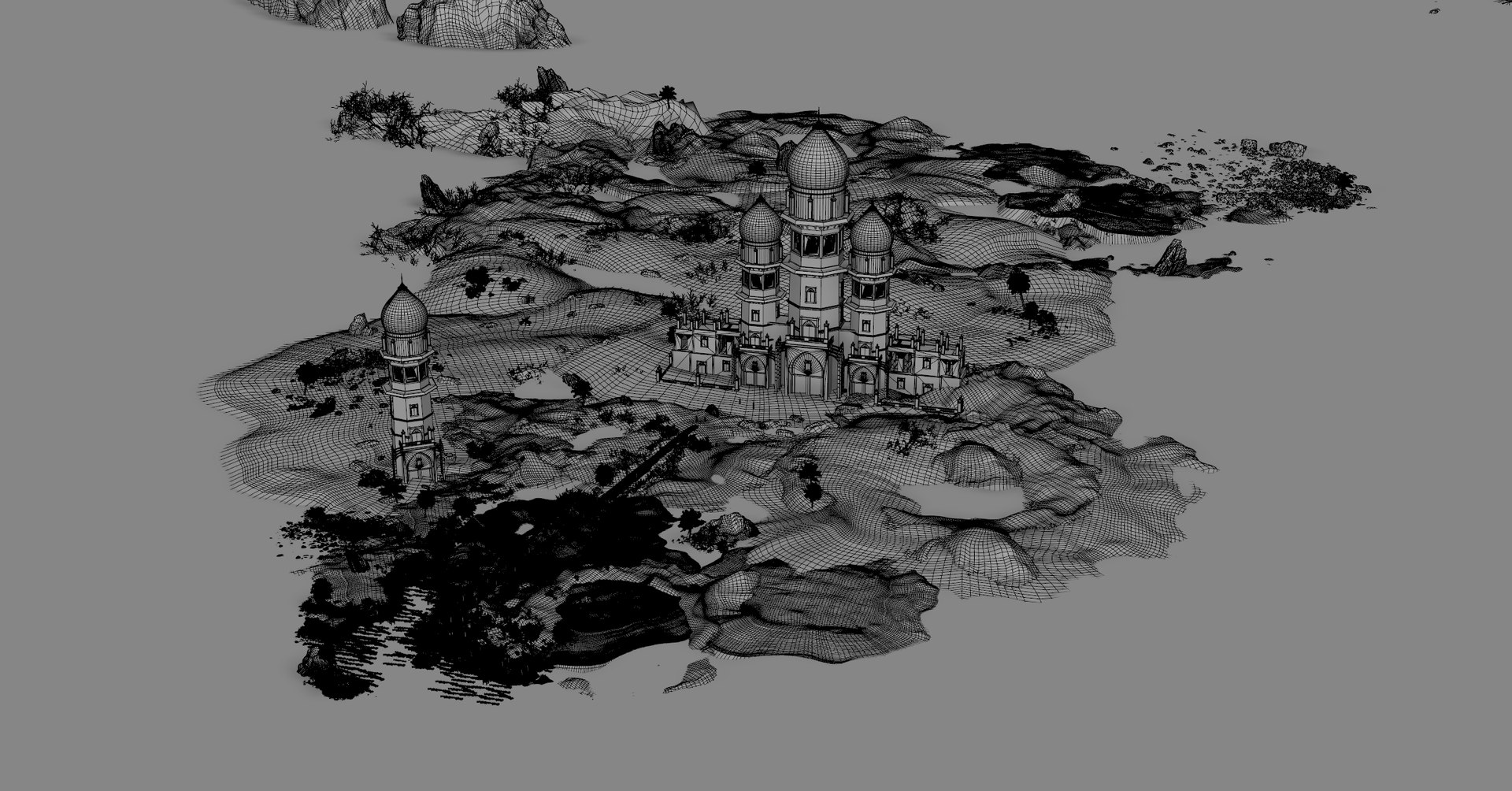 Fantasy Orient Palace Environment 3D model https://p.turbosquid.com/ts-thumb/Xh/L5Popy/nH/aranialand10/jpg/1759576782/1920x1080/fit_q87/084a4cd276253a55ea34a2b431a6aebdb8459b4b/aranialand10.jpg