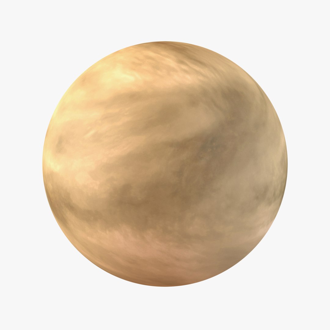 Venus Planet 3D Model 3D model preview