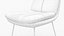 Paula 85200 Upholstered Armless Chair model