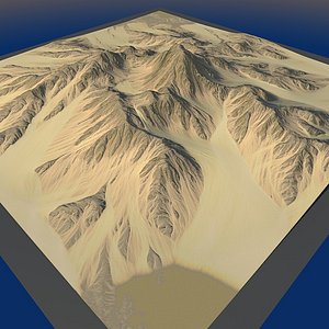 3d mountain terrain