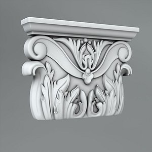 classical decoration ornamental 3d max