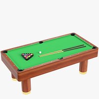 Billiard pool table