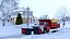 FORD F-550 Dump truck with Snowplow