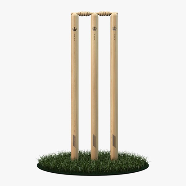 cricket wicket 3D model