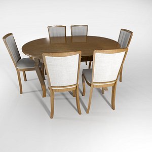 Table and chairs set (Classic 50s and 60s)