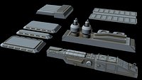 Starship Greeble collection 3