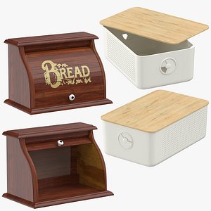 3D model bread box breadbox