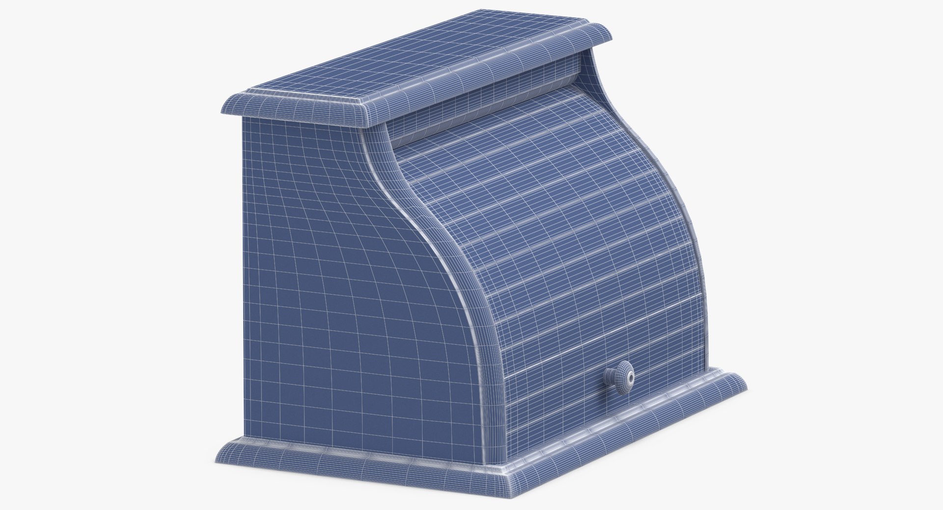 3D model bread box breadbox https://p.turbosquid.com/ts-thumb/Xh/bYdR3W/tkDM4Djl/breadbox_01_closed_wireframe_01_0005/jpg/1533539908/1920x1080/fit_q87/5e5c8a6c0e84324a94d299bc2d9e706bb9b7a86a/breadbox_01_closed_wireframe_01_0005.jpg