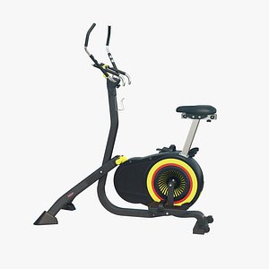 stationary bicycle 3D