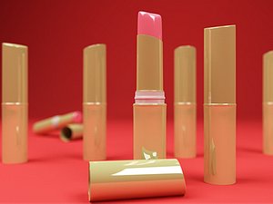 lipstick lights 3d model