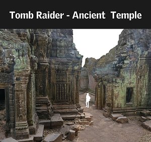 3d model ancient temple 16 k