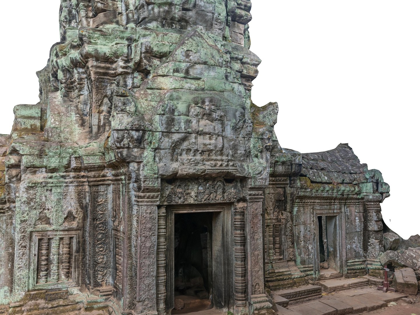 3d Model Ancient Temple 16 K