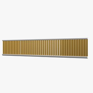Modern Decorative Vent Cover 3D Model for Interior Visualization288 3D