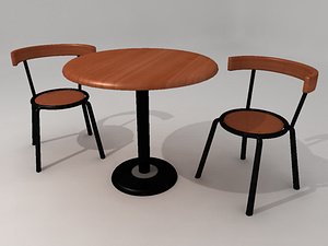 Contemporary Table and Chair Set